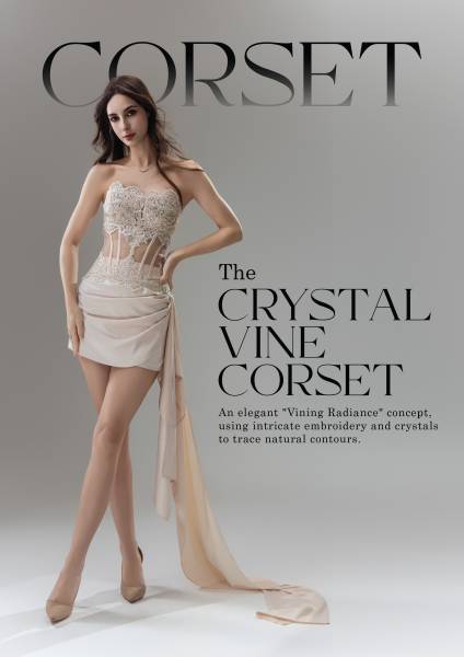 The Crystal Vine Corset