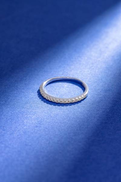 HALF ETERNITY RING(W/G)