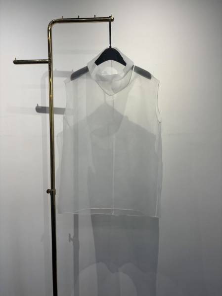 Sheer Turtleneck Top