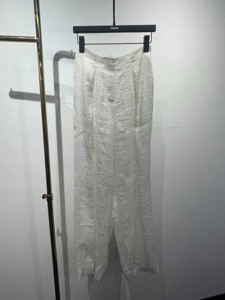 Minimal Linen Wide Pants