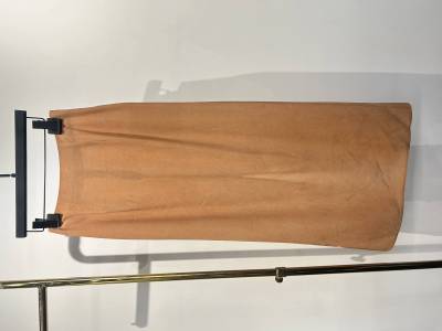 Straight Skirt with Back Slit