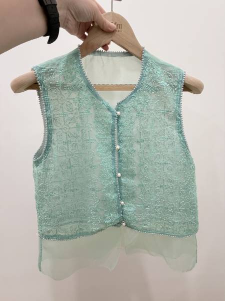 Teal Pearl Outer Wear(S)