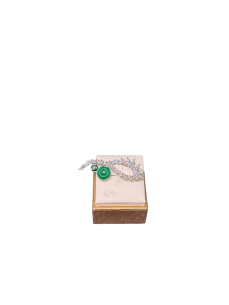 Jade Garden Brooch (S)