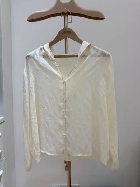 Sheer Diamond Hoodie (S)