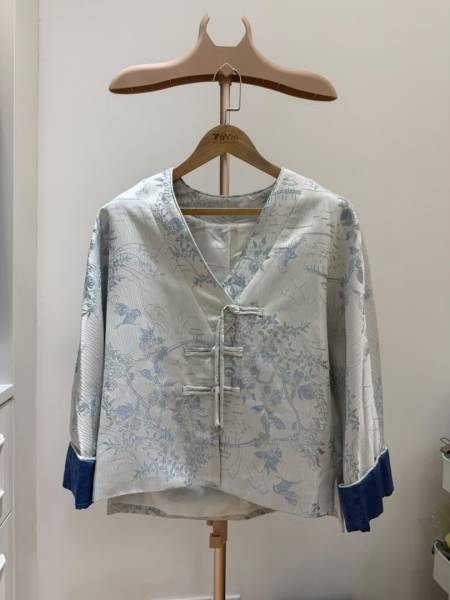 Blue Garden Vest (S)