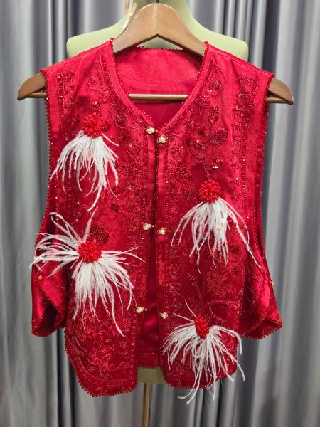Red Dynasty Vest (S)