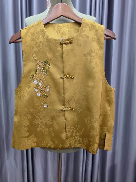 Satin Jade Vest (S)