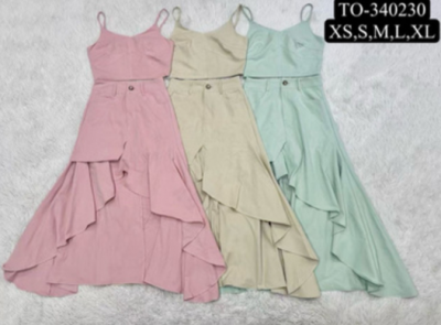 Layered Tube Top & Skirt